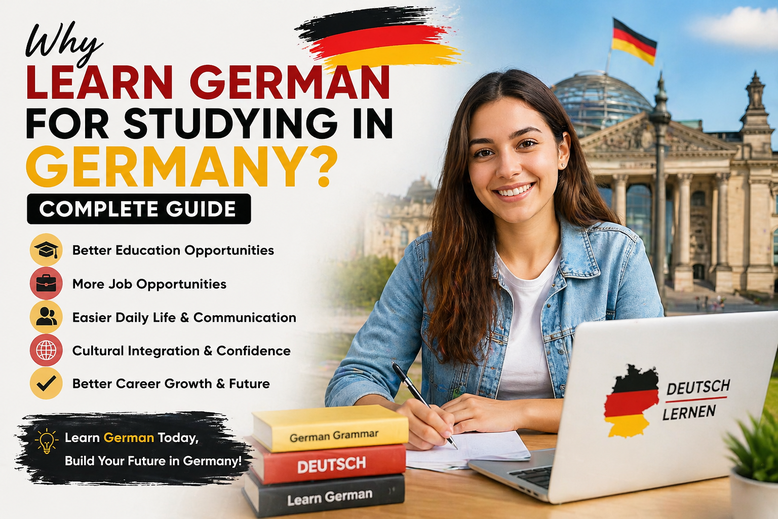 8 Reasons to Learn German for Studying in Germany – Complete Guide